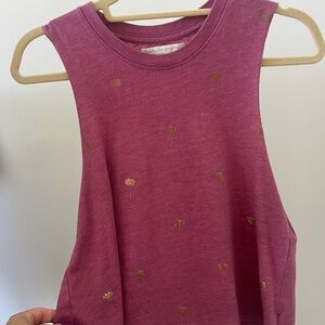 Spiritual Gangster Maroon Top with Gold Label